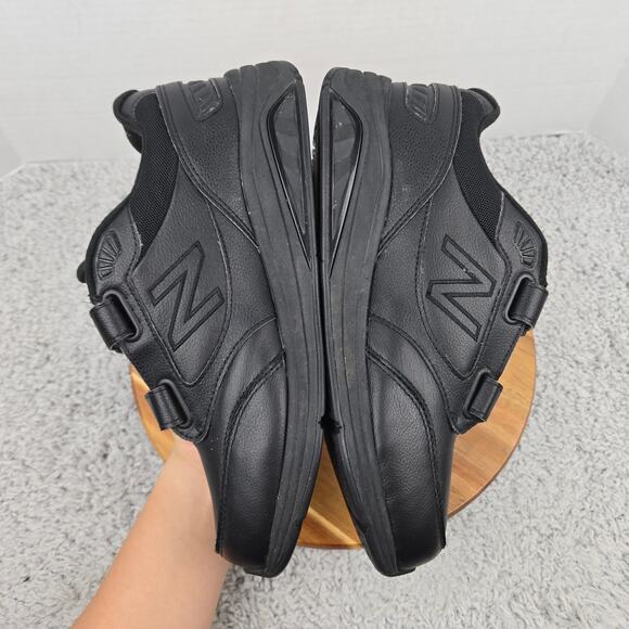 New Balance Mens 8.5 4E Extra Wide 928v3 Triple Black Daily Comfort Walking Shoe - Picture 7 of 12